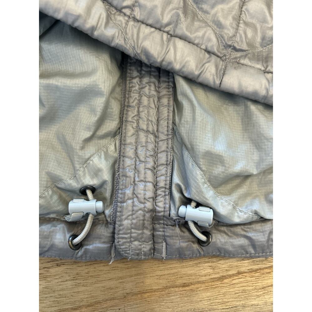 The North Face Thermoball Primaloft Light Puffer Jacket Womens Silver Large - Picture 12 of 16